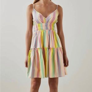 Rails Carmen Guava - Stripe dress